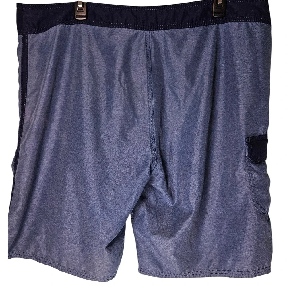 Billabong Mens Blue‎ Board Shorts Swim Trunks Size 38 Two Toned Beach Surfwear